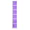 Adiroffice 12 in W, 12 in D, 72 in H, Steel ADI629-206-PUR-4PK - alternate 6